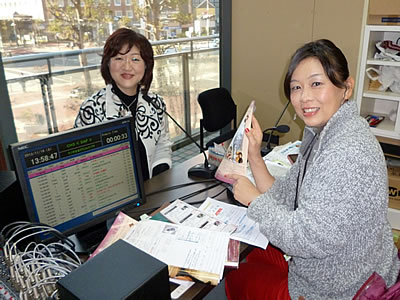 原田朋美さんと植草ひろみ