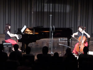 第2回千葉交響楽団協会 室内楽フェスティバルで演奏中のリベロバ