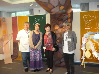 橋爪恵一さん、駒澤菜穂子さん、植草ひろみ、松田圭一郎さん