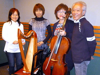 川村美砂子さん、早川りさこさん、植草ひろみ、髙橋キヨシさん